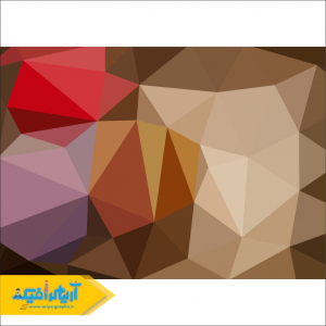 دانلود وکتور ابسترکت قهوه ای روشن و تیره با ترکیب دیگر رنگ ها